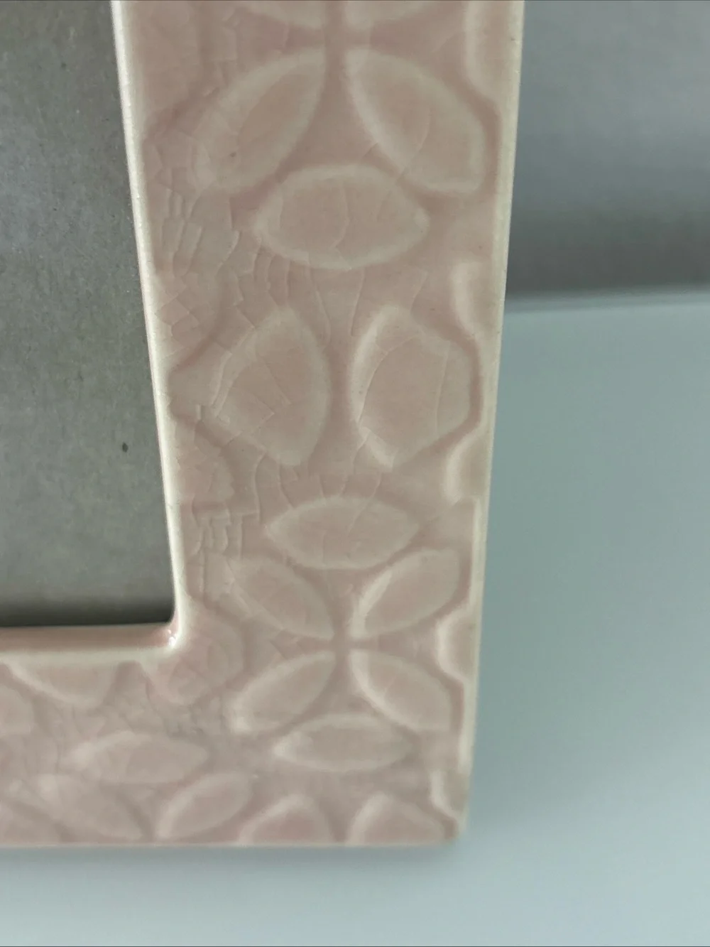 Opalhouse Target Ceramic Embossed Soft Pink Photo Frame 4x6